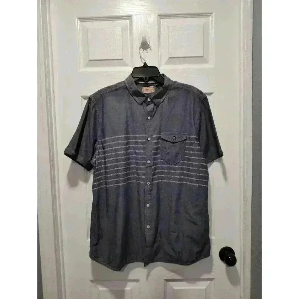 Jeremiah - Men’s Workwear Denim Shirt Size Large 100% Cotton